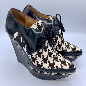 L.A.M.B. Oneida Wedge Booties